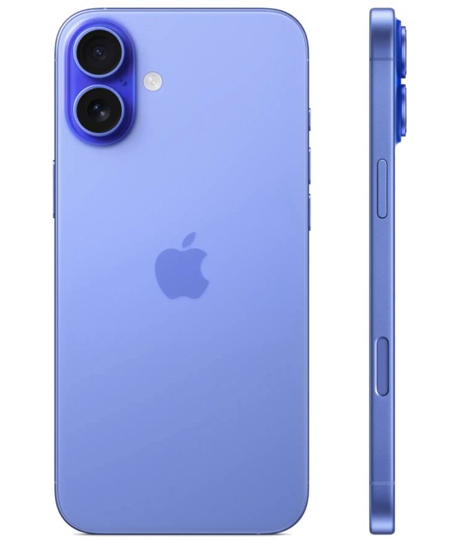 Apple iPhone 16 Plus, 128 GB, Ultramarine