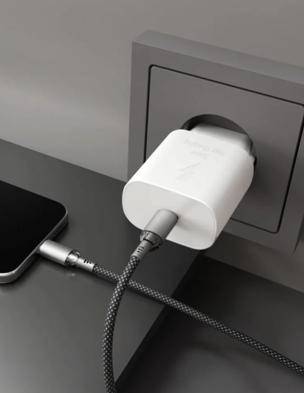 VLP 25W Wall Charger, White
