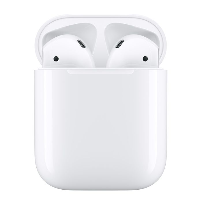Apple AirPods 2 (2019) headphones in charging case, white