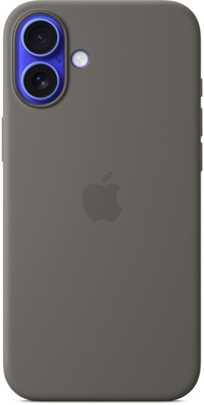 Apple Case for iPhone 16 Plus Silicone MagSafe, Gray