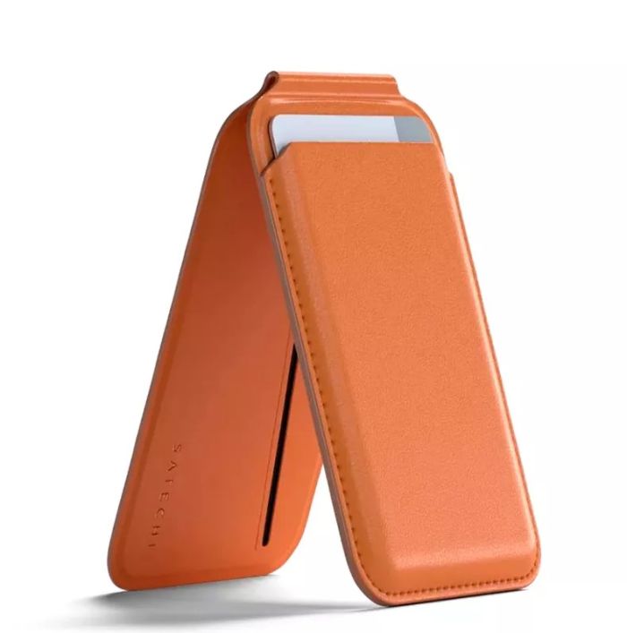 Satechi Magnetic Wallet Stand, orange
