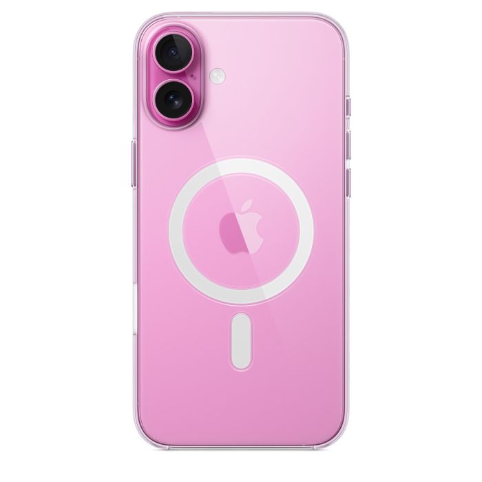 Apple case for iPhone 16 Plus with MagSafe, transparent