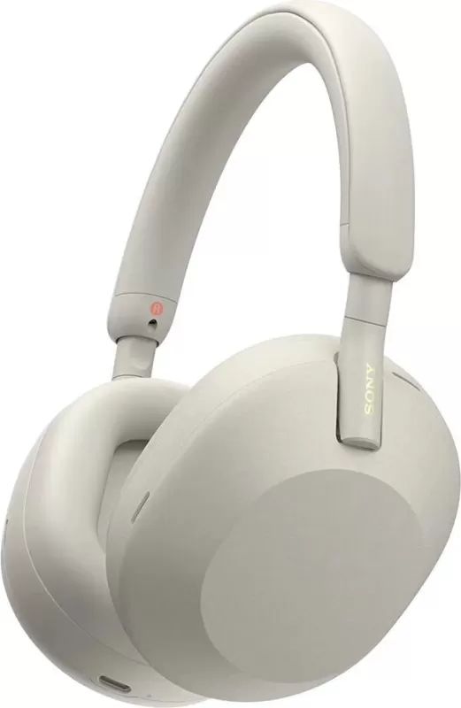Sony WH-1000XM5 Wireless Headphones, Silver