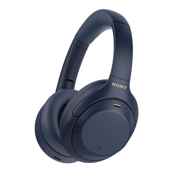 Sony WH-1000XM4 wireless headphones, blue