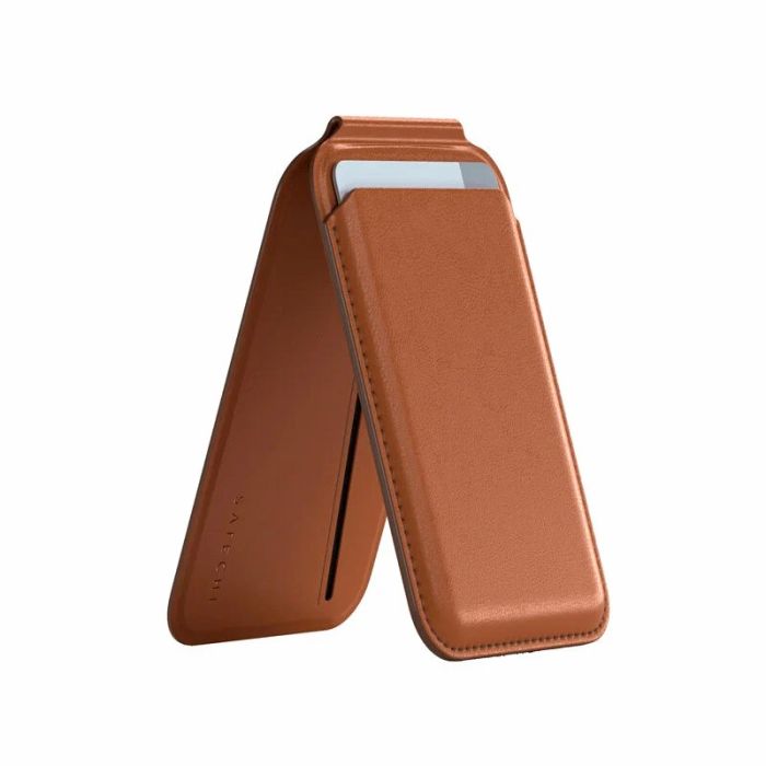 Satechi Magnetic Wallet Stand, brown