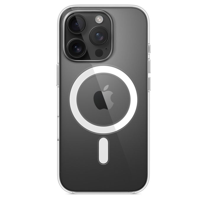 Apple case for iPhone 16 Pro with MagSafe, transparent