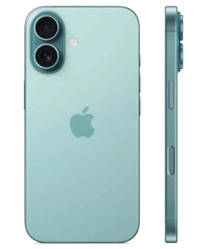 Apple iPhone 16, 128 GB, Turquoise