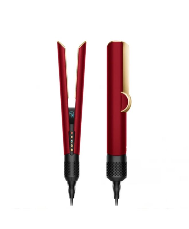 Dyson Airstrait HT01 Hair Straightener, Red Velvet/Gold