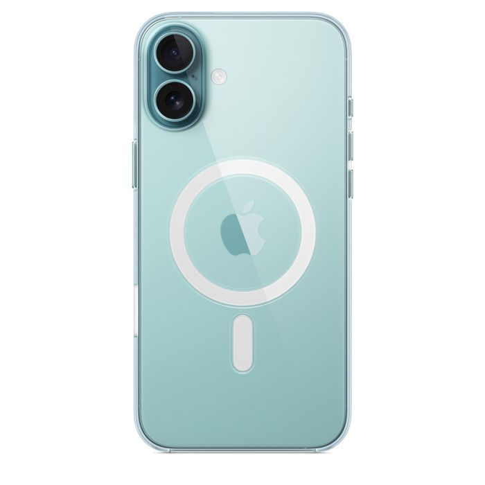Apple case for iPhone 16 Plus with MagSafe, transparent