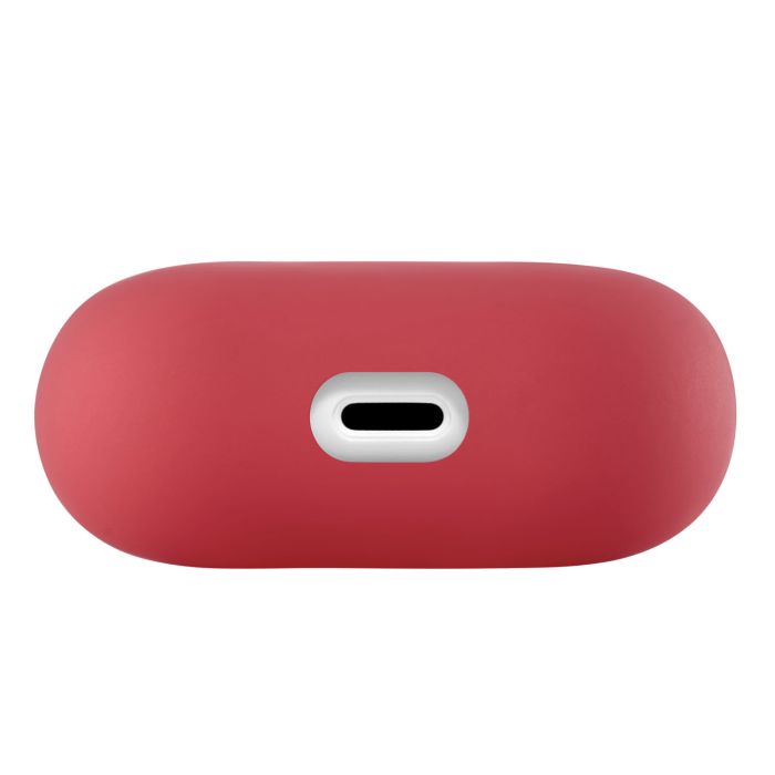 Ultra-thin Touch Case Silicone Case for AirPods 3, Red