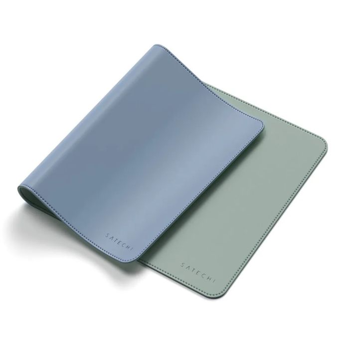 Satechi Dual Side ECO-Leather Deskmate, blue/green