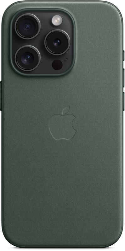 Apple MagSafe FineWoven Case for iPhone 15 Pro, Green