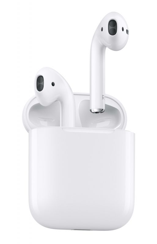 Apple AirPods 2 (2019) headphones in charging case, white