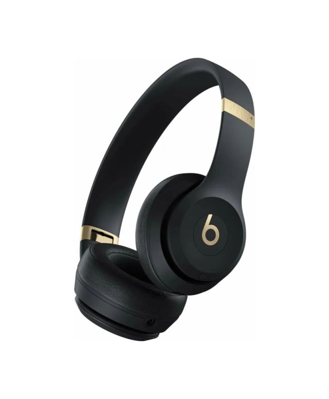 Beats Solo 4 wireless headphones, Black/Gold
