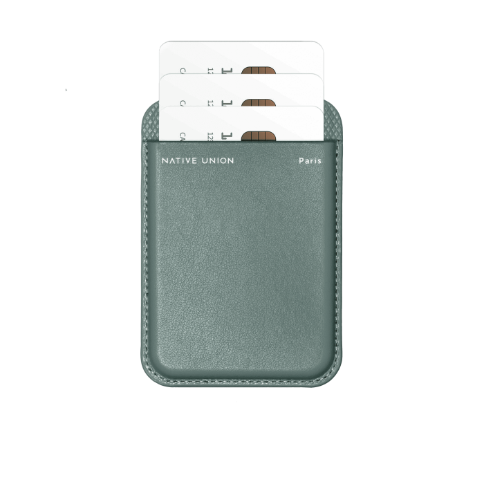 Native Union (RE)Classic wallet case, green slate