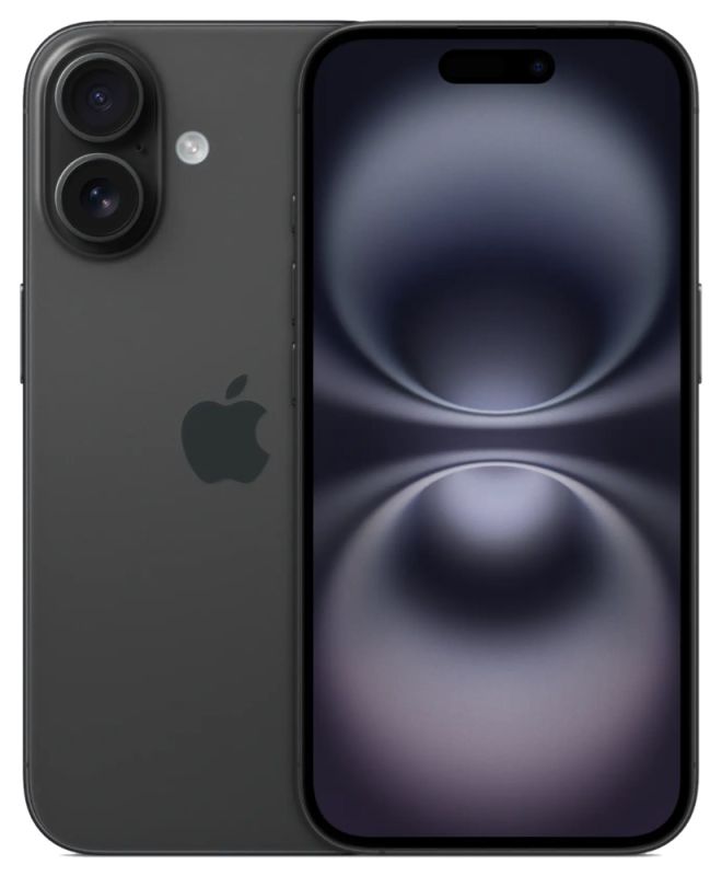 Apple iPhone 16, 128 GB, Black