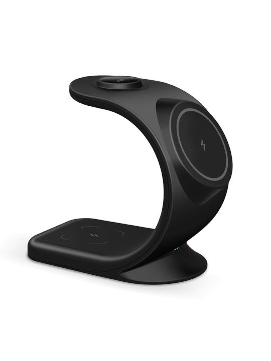 VLP Powerstand 3-in-1 Wireless Charger, Black