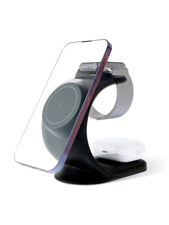 VLP Powerstand 3-in-1 Wireless Charger, Black