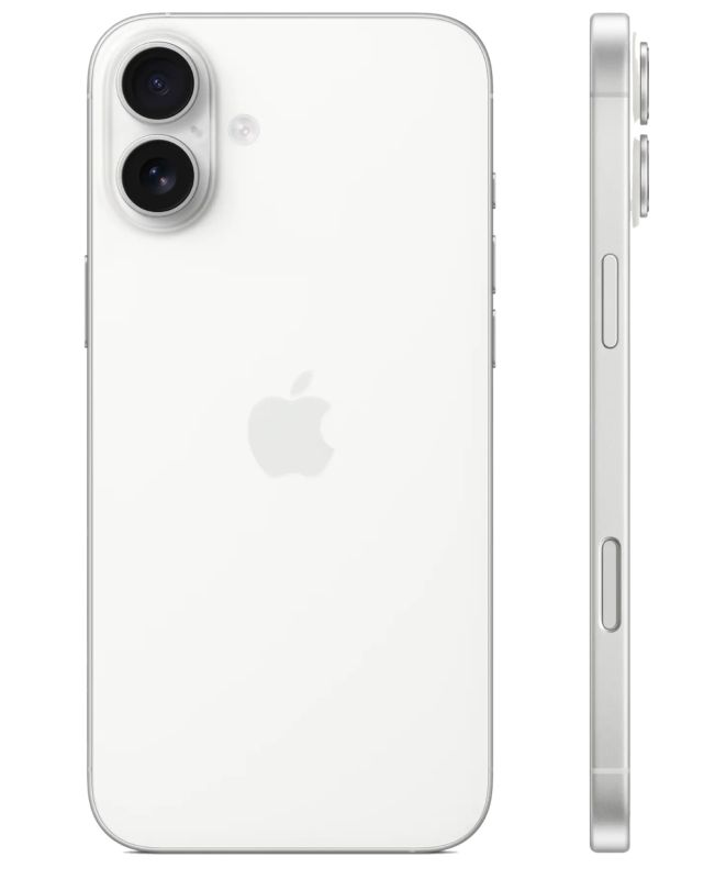Apple iPhone 16 Plus, 128 GB, White