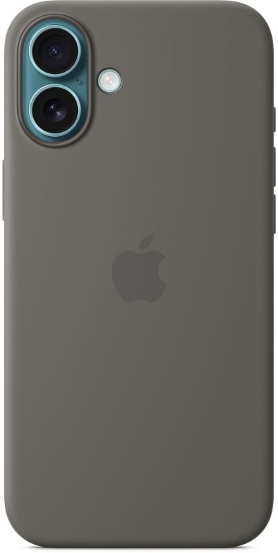 Apple Case for iPhone 16 Plus Silicone MagSafe, Gray