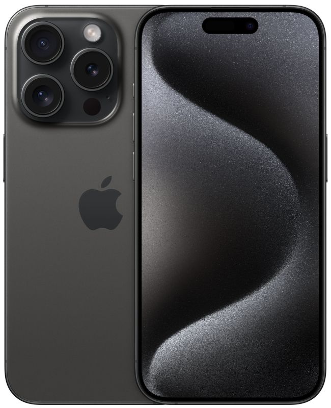 Apple iPhone 15 Pro, 1 TB, Titanium Black