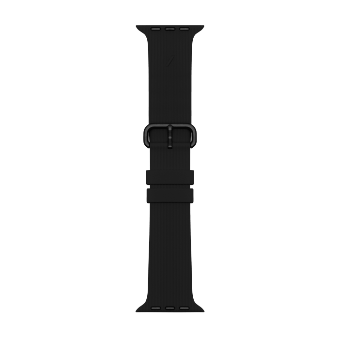 Native Union strap for Apple Watch 44mm, silicone, black
