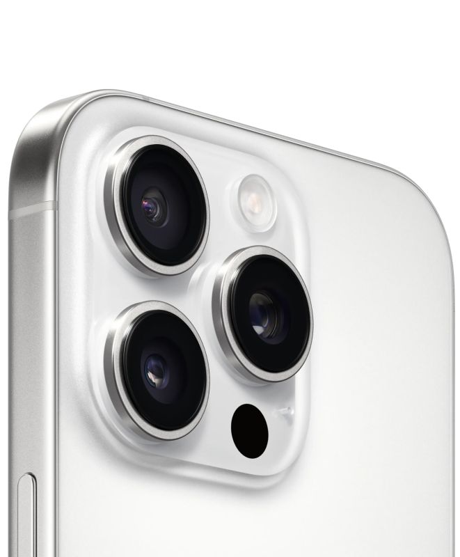 Apple iPhone 16 Pro, 128 GB, Titanium White