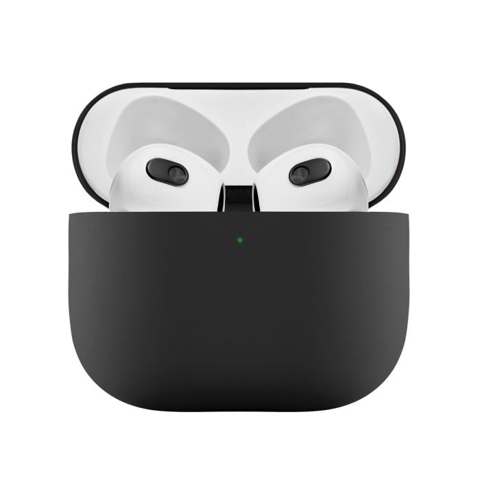 Ultra-thin silicone Touch Case for AirPods 3, black
