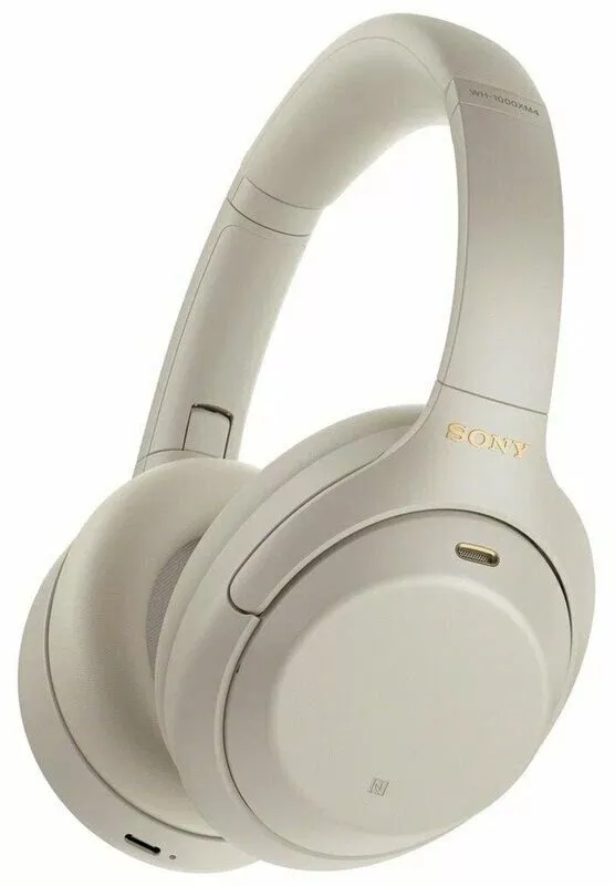 Sony WH-1000XM4 Wireless Headphones, Beige