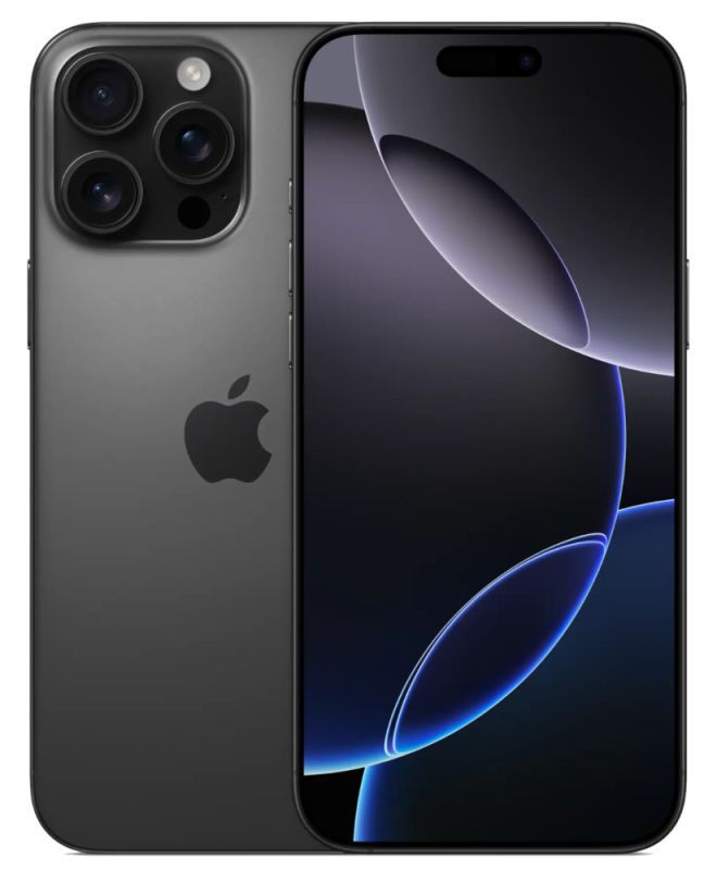 Apple iPhone 16 Pro Max, 1 TB, Titanium Black