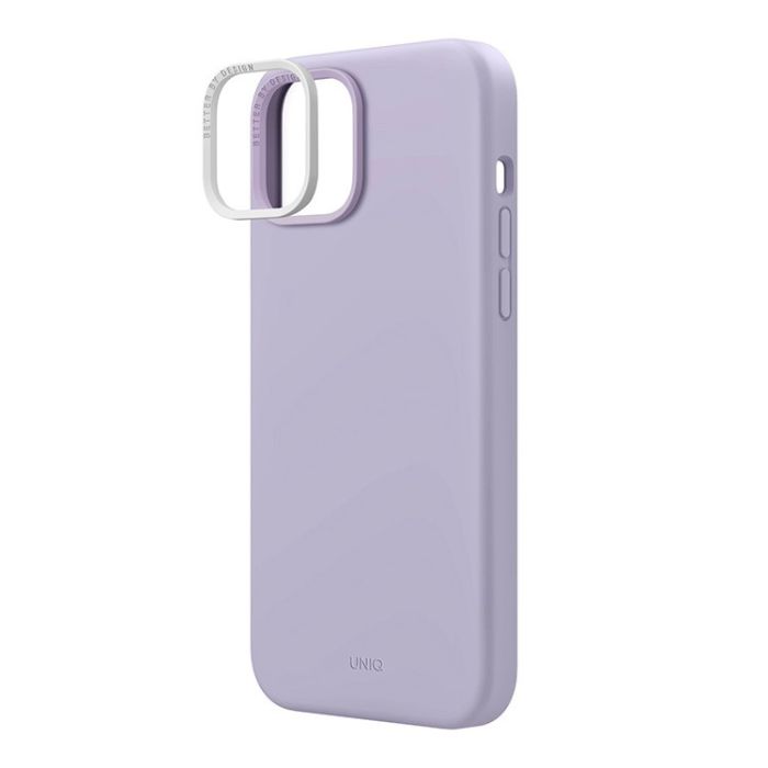 Uniq case for iPhone 15 LINO Magsafe, purple