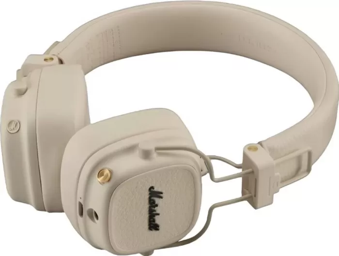 Marshall Major V Wireless Headphones, Cream