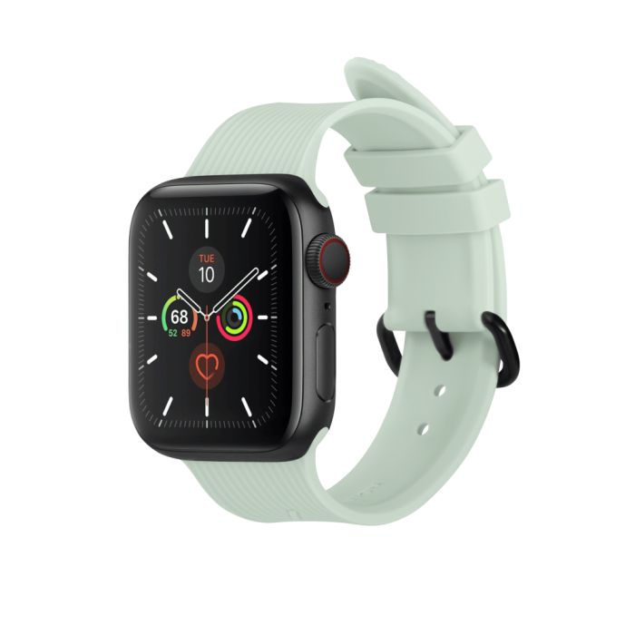 Native Union Strap for Apple Watch 40 mm, silicone, green