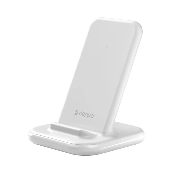 Deppa QI Fast Charge 15W Wireless Charger, White