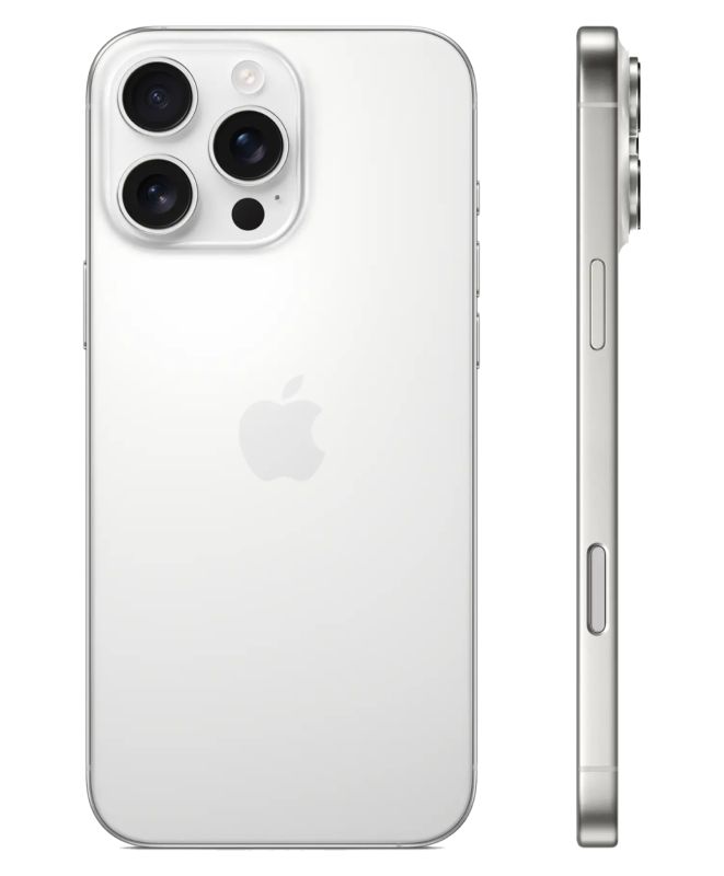 Apple iPhone 16 Pro Max, 1 TB, Titanium White