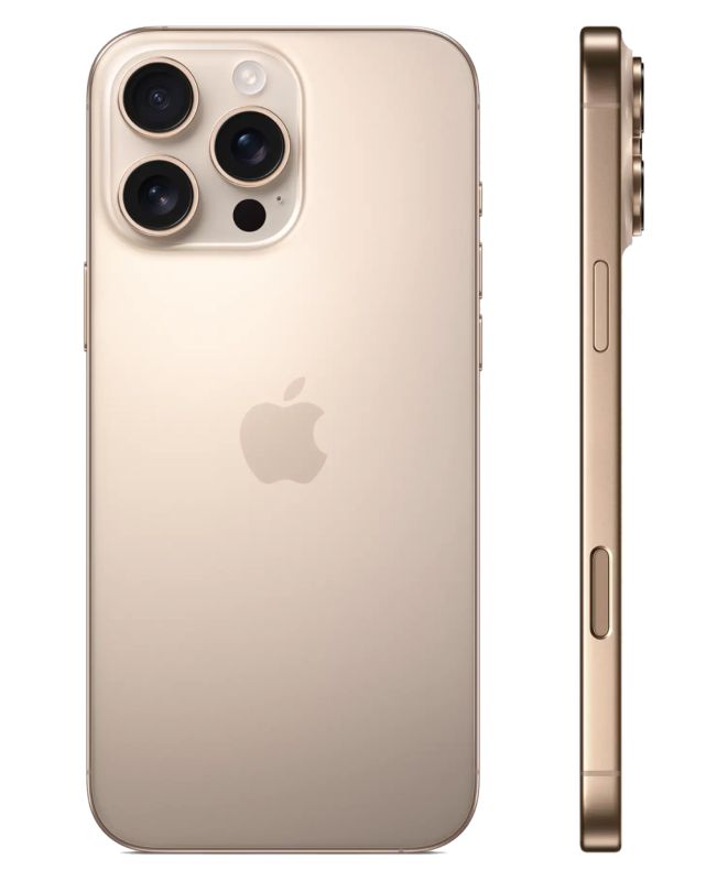 Apple iPhone 16 Pro Max, 1 TB, Titanium Sand