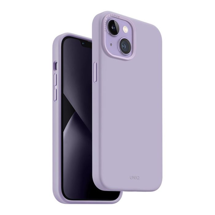 Uniq case for iPhone 15 LINO Magsafe, purple