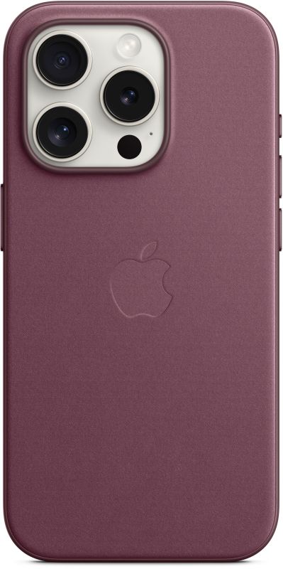 Apple MagSafe FineWoven Case for iPhone 15 Pro, ТMulberryУ