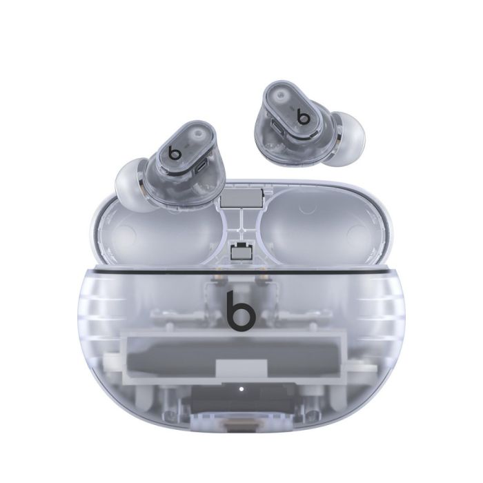 Beats Studio Buds Plus wireless headphones, transparent