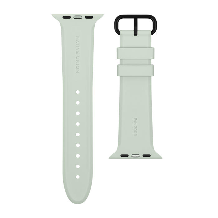 Native Union Strap for Apple Watch 44 mm, silicone, green