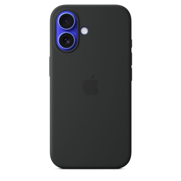 Apple Case for iPhone 16 Silicone with MagSafe, Black