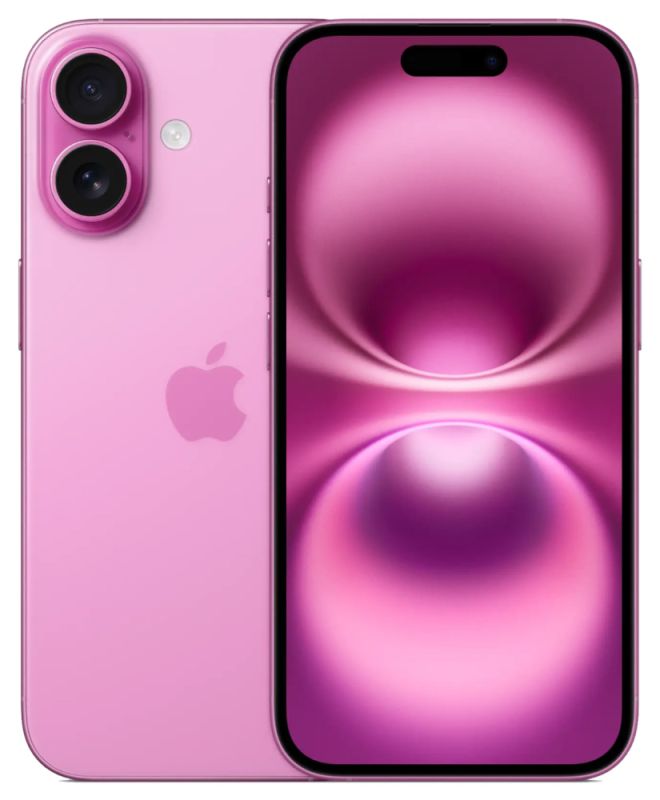 Apple iPhone 16, 128 GB, Pink