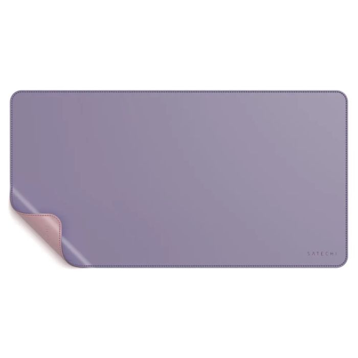 Satechi Dual Side ECO-Leather Deskmate, Pink/Purple
