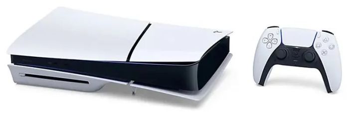 Sony PlayStation 5 Slim game console with disc drive