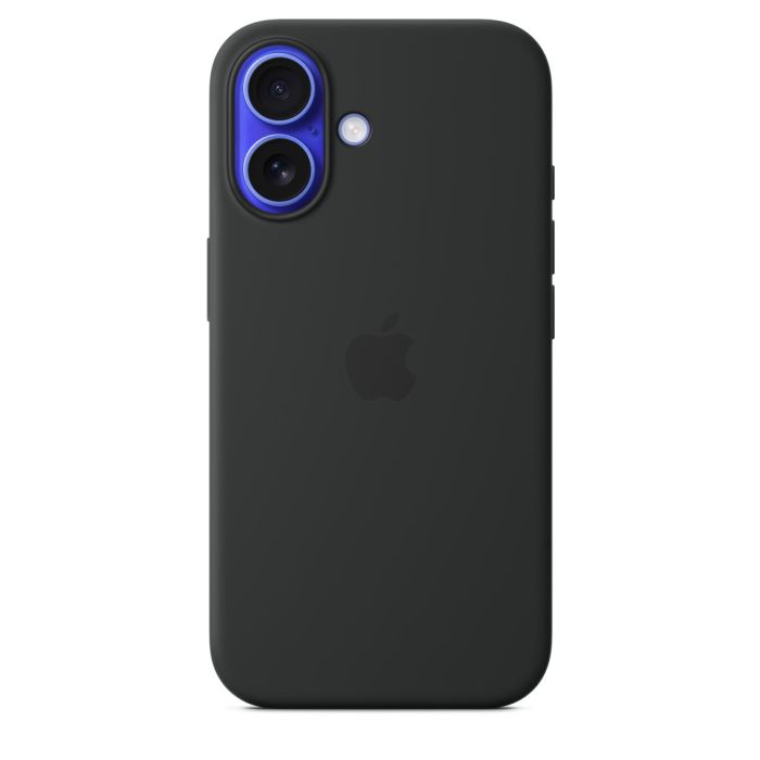 Apple Case for iPhone 16 Silicone with MagSafe, Black