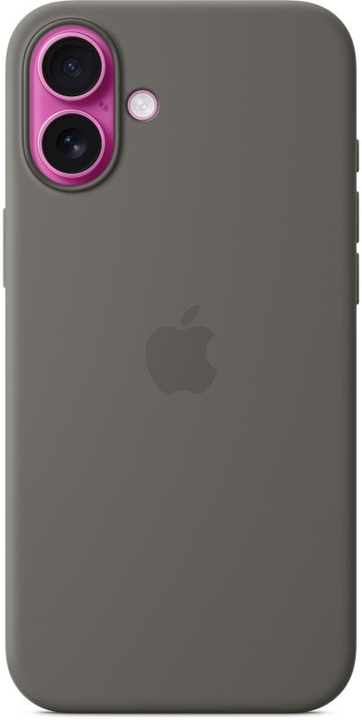 Apple Case for iPhone 16 Plus Silicone MagSafe, Gray