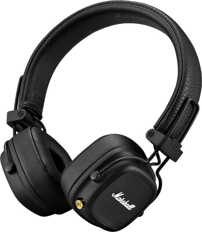 Marshall Major IV Wireless Headphones, Black