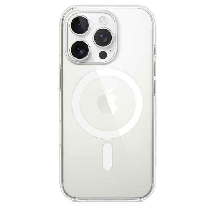 Apple case for iPhone 16 Pro with MagSafe, transparent