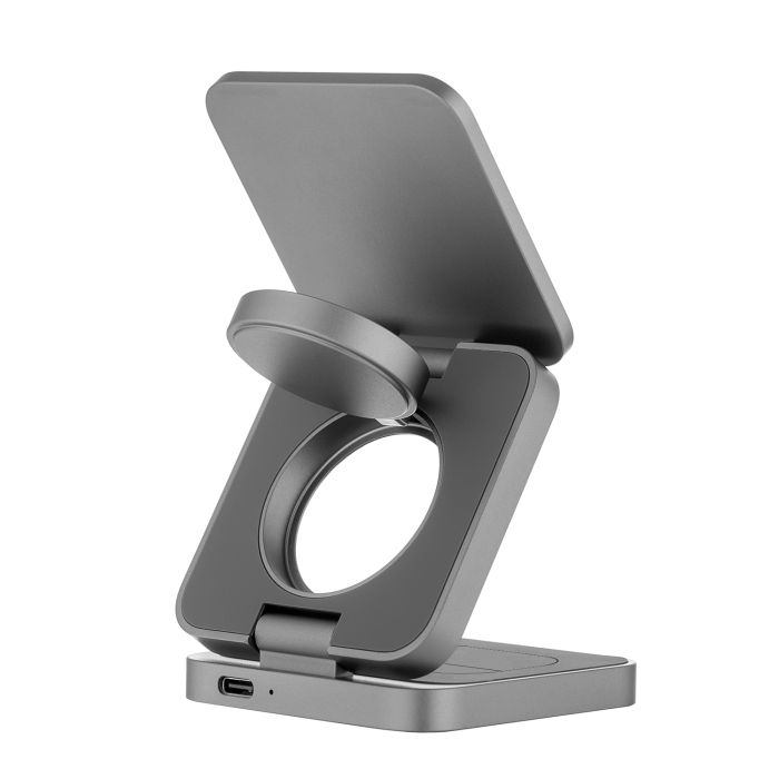 uBear Balance Wireless Charger with MagSafe Support, Gray