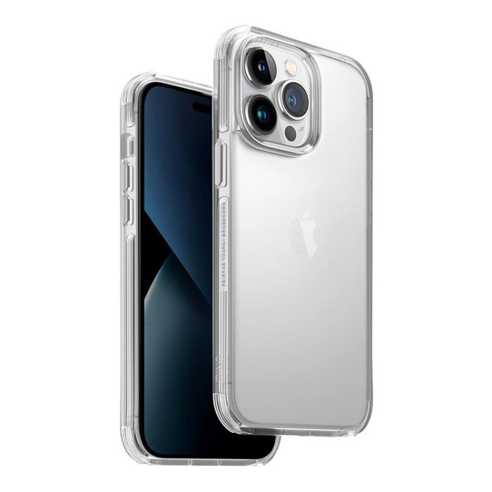 Uniq Case for iPhone 14 Combat Clear, Transparent